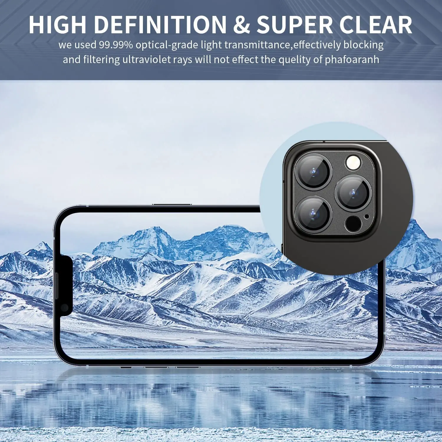 Camera Lens Metal Protector Glass For iPhone 14 13 Pro Max 13 Mini Back Lens Cap For iPhone 14 Plus Full Cover Protective Cases
