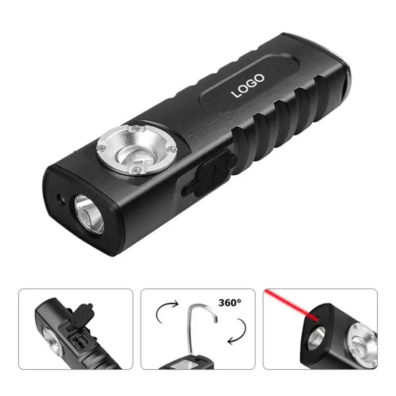 

G20 EDC Flashlight Work Light With Magnet Power Bank Function Rechargeable Light Camping Fising Lantern Torch Camping Light