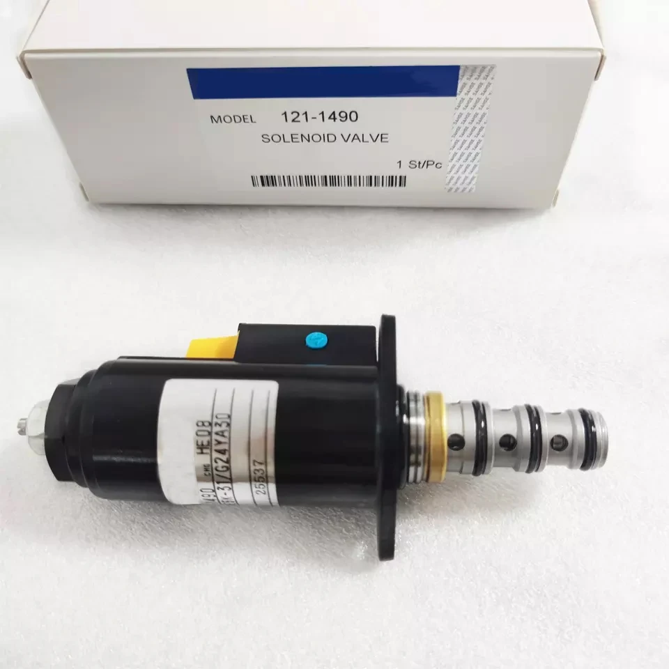 

excavator parts E320C E320D E320B solenoid valve 121-1490 1211490 1PCS