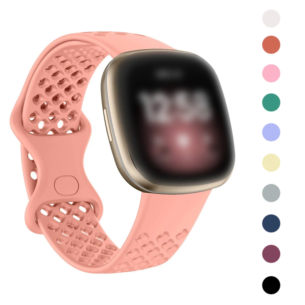 

Sports Smart Bracelet Breathable Strap Watch Loop Band Replacement Sport WristbandFor Fitbit Versa 3 Fitbit Sense