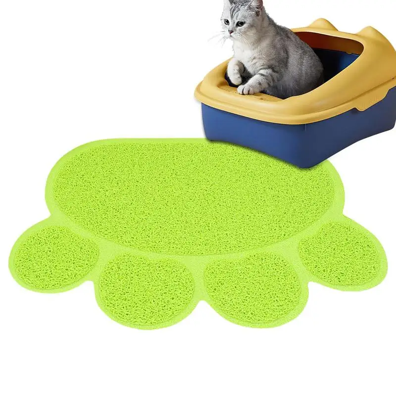 

Cat Litter Anti Tracking Mats Pretty Trapping Mat For Little Box Scatter Control Layer Mat Durable Trapping Rug For Cats Urine &