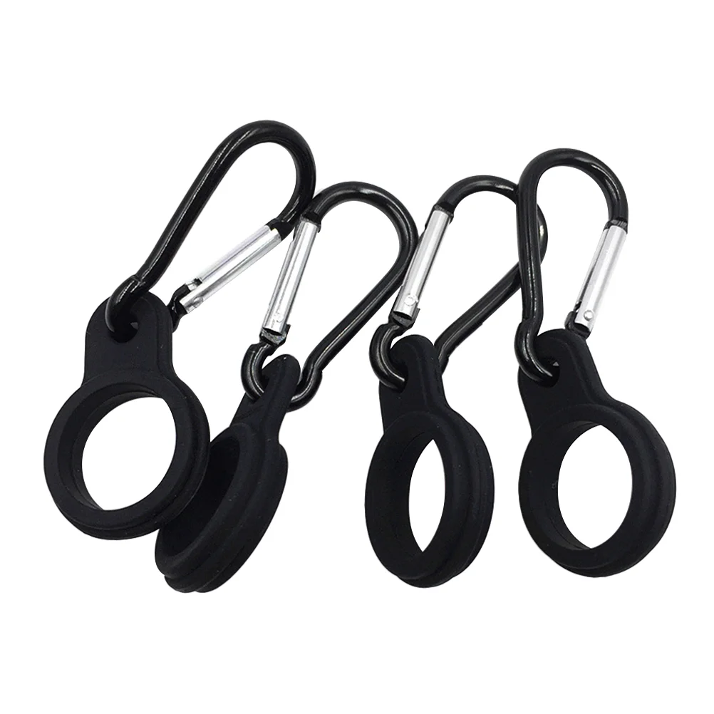 

6 шт., силиконовые походные зажимы для бутылок с водой