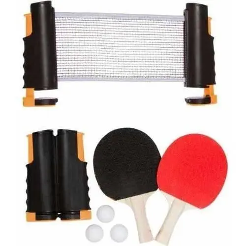 

Table Tennis Set with Paddles and Balls by , Blue