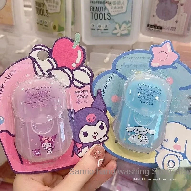 

Мыльница одноразовая Miniso Sanrio Kuromi для мытья рук