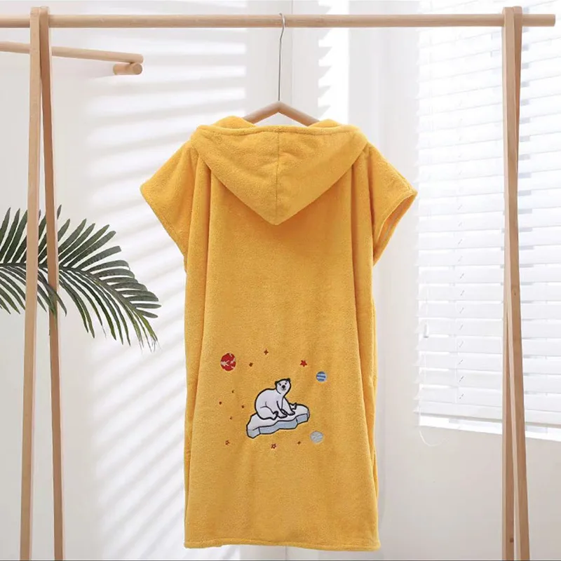 wearable microfiber bathrobe woman shower female soft bath towel for adults for home textiles bath and sauna towels bathroom free global shipping