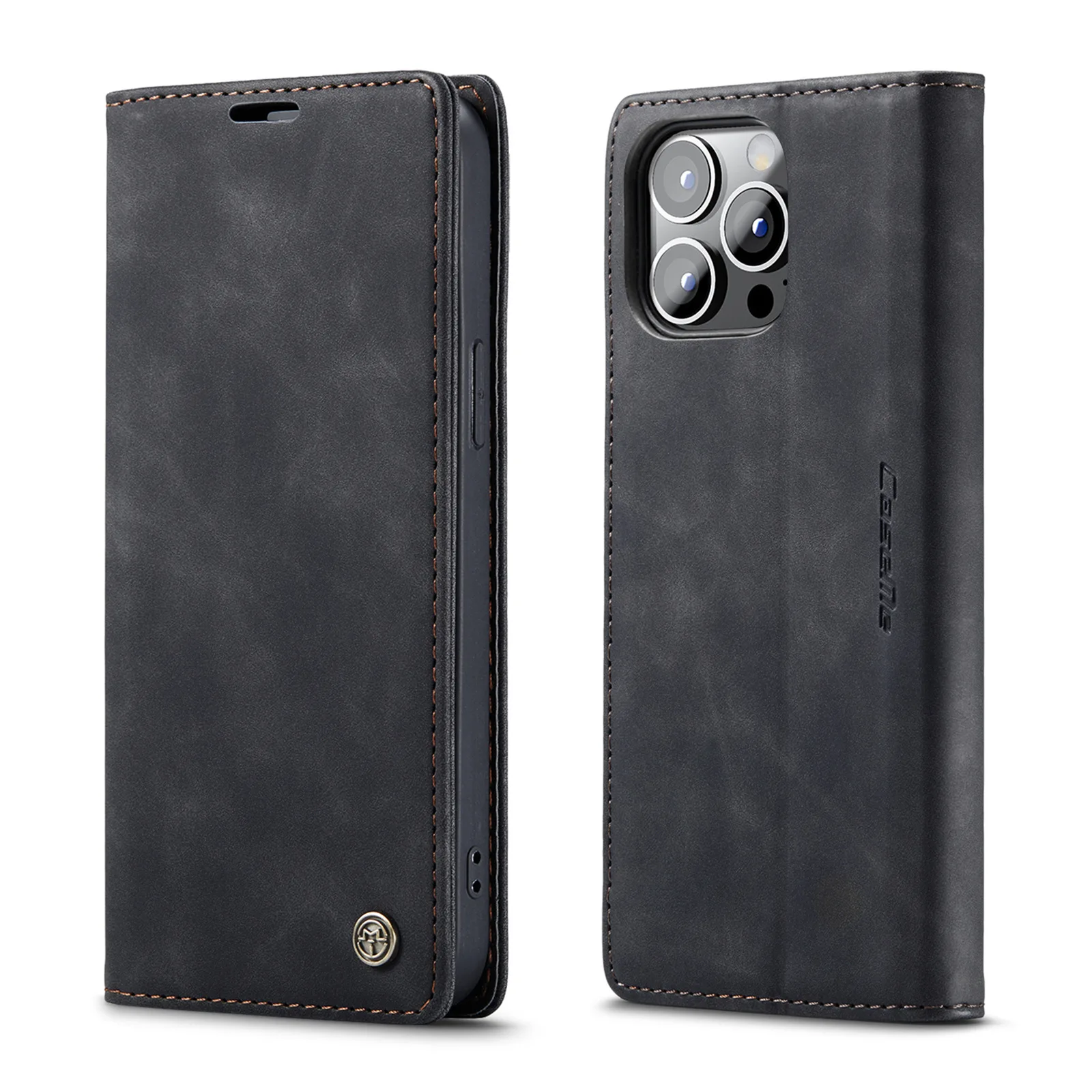 Leather Flip Wallet Case for Samsung Galaxy S23 S22 S21 S20 FE Lite S10E S9 S8 Note 8 9 10 20 Ultra Plus Phone Shockproof Cover