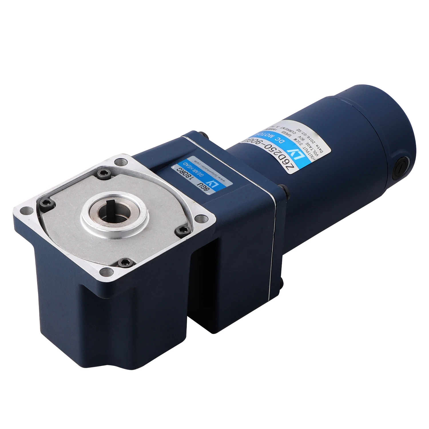 

High Quality 104*104mm 250W Right Angle PMDC Gear Motor Brushed for Industrial Automation Machine
