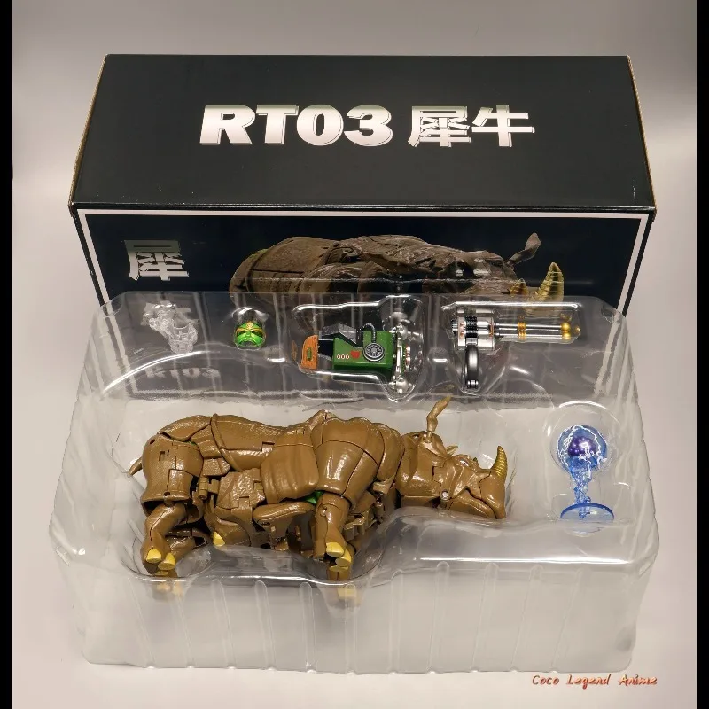 Фото В наличии: Хит продаж! Трансформеры RT03 Rhinox KO MP59 Beast Wars Maximal Predacon – коллекционная игрушка для мальчиков, отличный подарок. №2