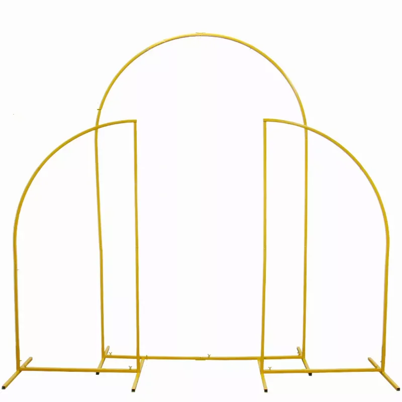 

Metal Wedding Garden Arch Easy Assembly Backdrop Stand Balloon Arch Frame for Garden,Yard,Wedding, Birthday Party,Indoor Outdoor