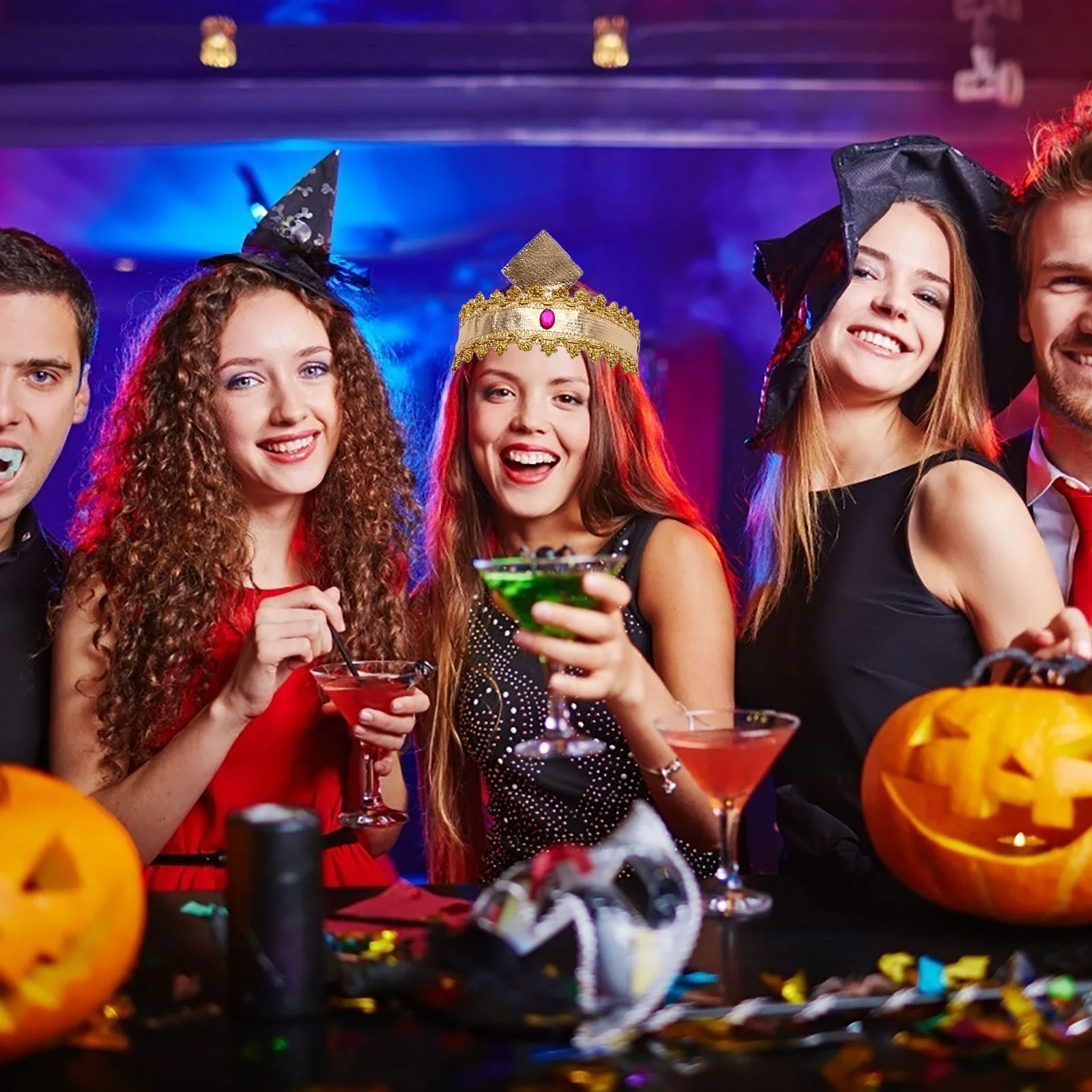 Костюмы на Хэллоуин для взрослых и детей египетские украшения тканевый головной