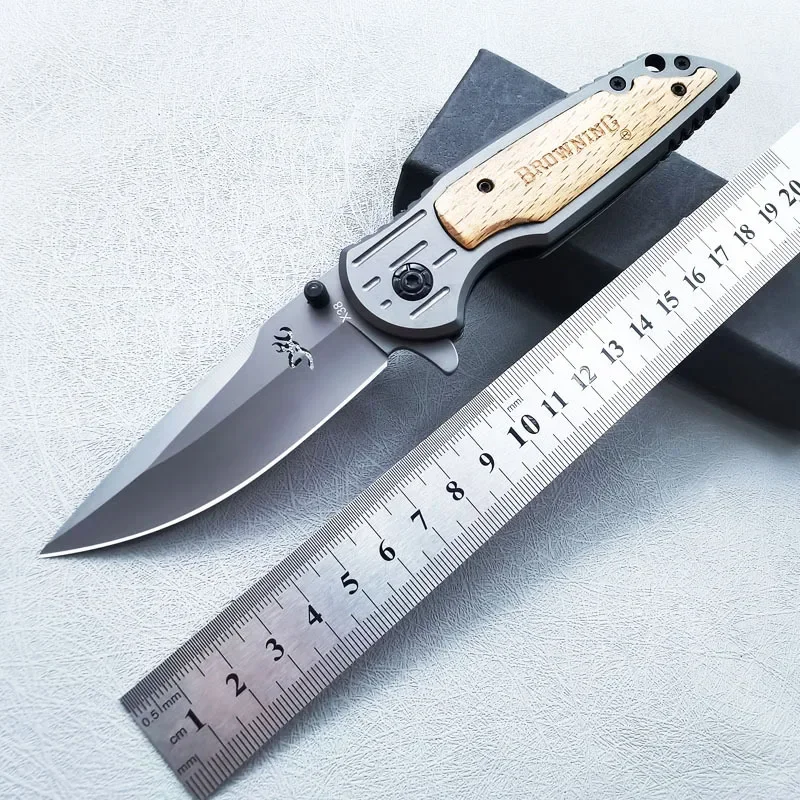 Стальной складной нож для кемпинга на открытом воздухе мужчин портативный