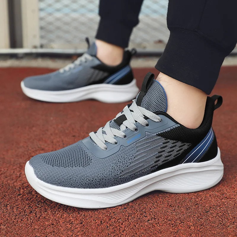 

Man Sneakers Breathable Lace Up Wear-resistant Men's Fashion Casual Walking Shoes Sports 2023 Lightweight Zapatillas Hombre Male