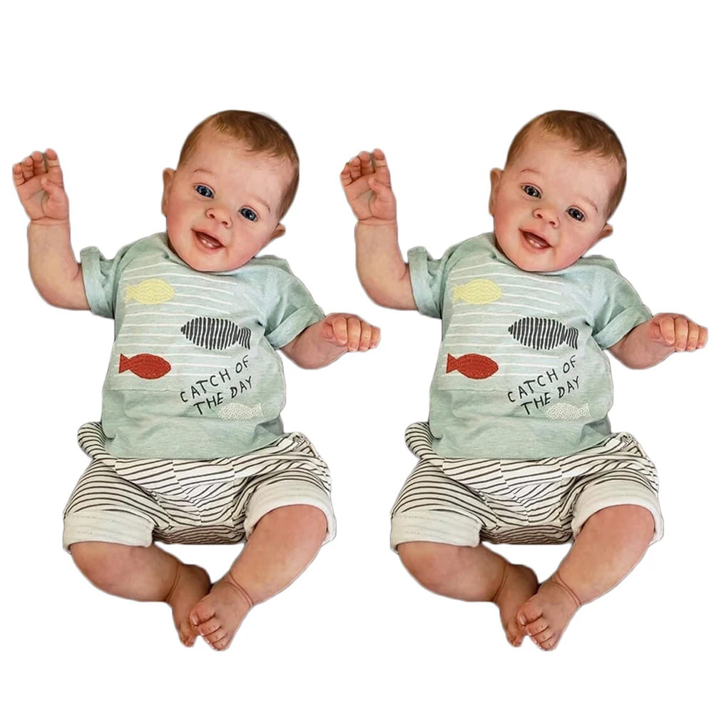 

Lifelike Soft Real Cloth Body Reborn Baby Hair Doll ToyAccessory Handmade Newborn Babies Photography Prop for Children