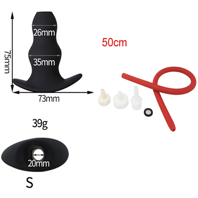 Силиконовая клизма для биде 50 см