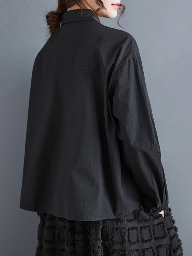 Женская рубашка с длинным рукавом NYFS однобортная блузка в стиле пэчворк цветами