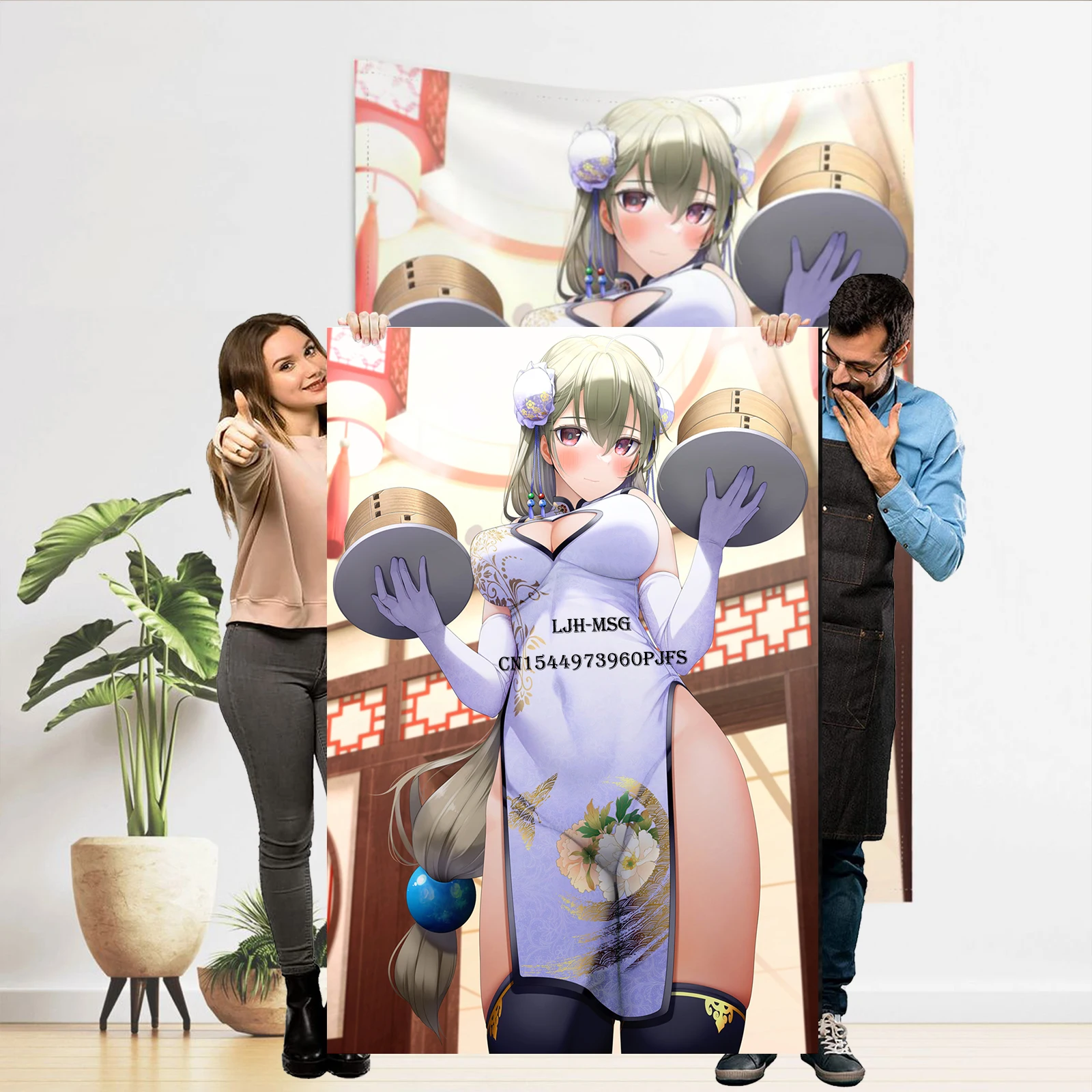 

Hentai Anime Poster Tapestry Artist CG Tapestries Lingerie Milf Wall Hanging Sexy Adult Doujin Tapestrys H Doujinshi Merch Tapes