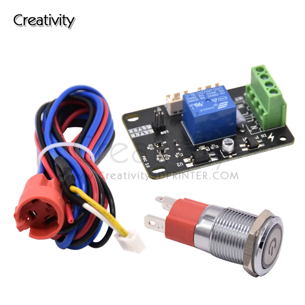 

Модуль автоматического определения мощности 3D принтера ELF PWC, Автоматическое отключение питания