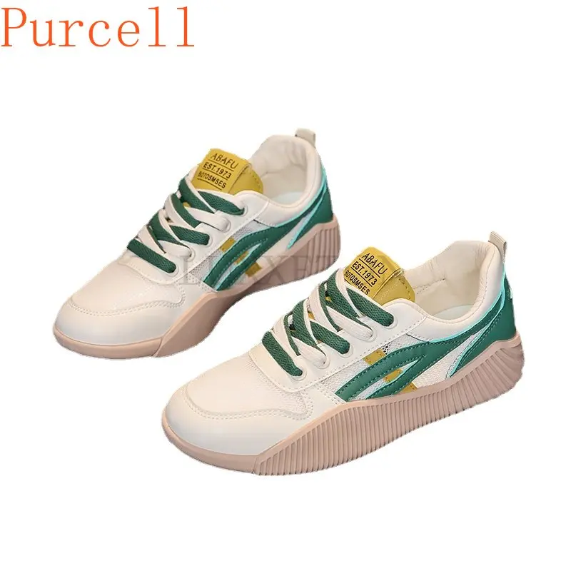 Women's casual sports shoes spring and autumn vulcanized shoes hiking shoes