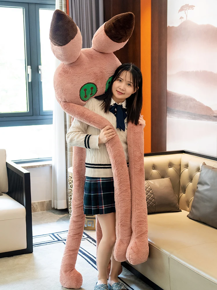 Кукла в виде черной кошки с длинными ногами большая кукла для девочек гигантская