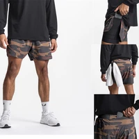 2022 joggers shorts summer running shorts men 2 in 1 double deck quick dry gym shorts fitness workout shorts men sports shorts