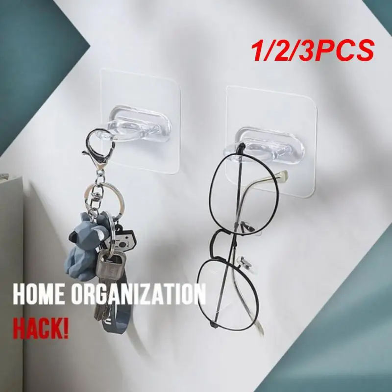 

1/2/3 шт., Настенный Прозрачный крючок для розетки