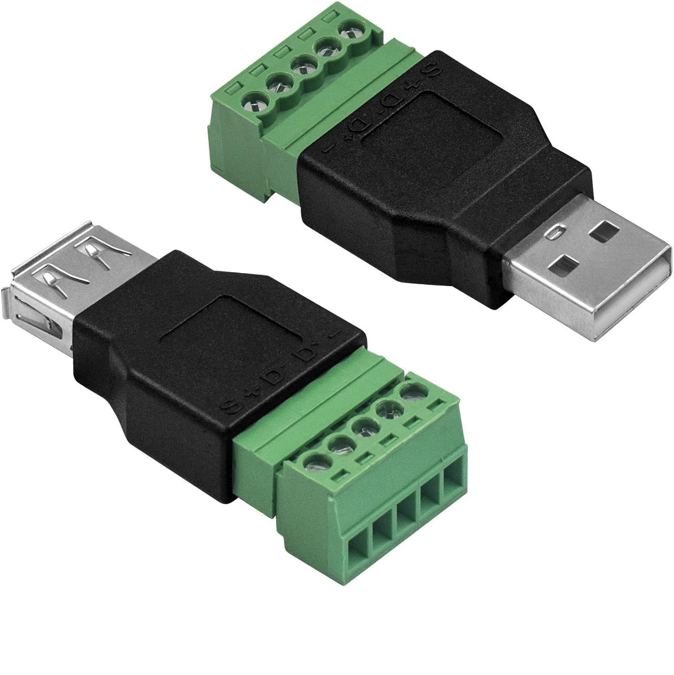 

USB адаптер PRADYKOO Type A на винтовой разъем 5 контактов