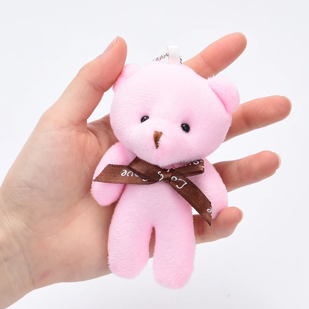 Cute bear plush toys small doll bears for wedding cartoon flower bouquet toy Promotion Valentine Wedding Birthday Gifts |