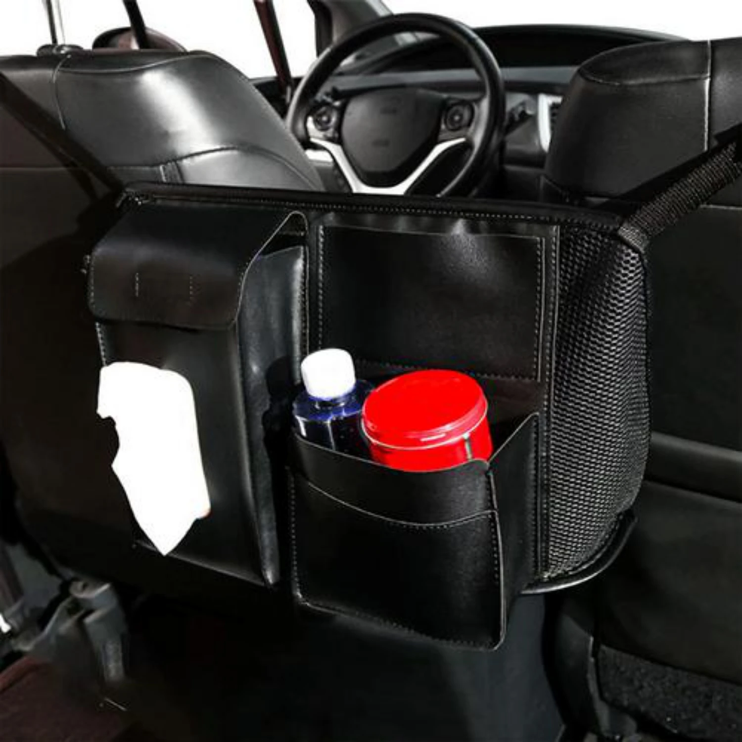 

Car Seat Storage Net Pocket Car Storage Bag Multi-Function Storage Bag Hanging Car Storage Bag Car Net Pocket Handbag Holder
