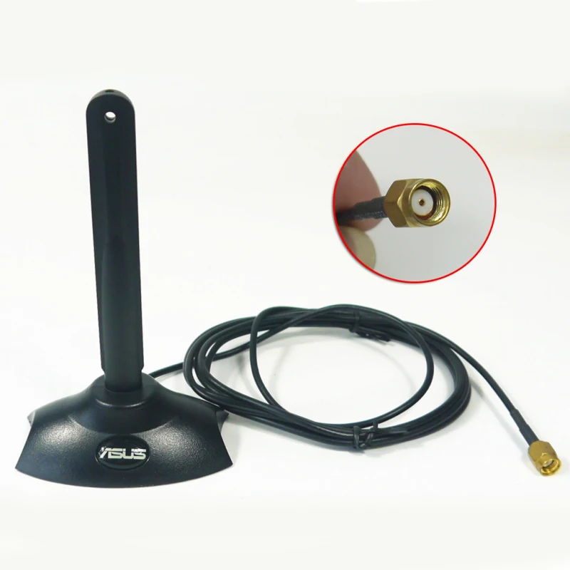 

Wi-Fi-антенна ASUS, 2,4 ГГц, стандарт PCI-E, Кабель 1,8 м