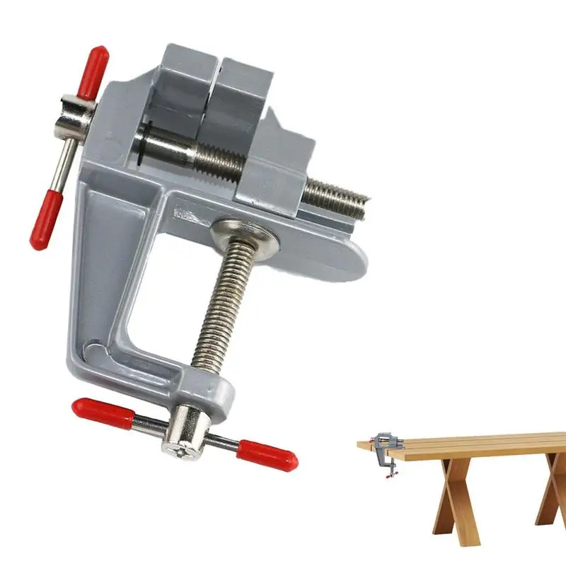 

Table Vice Clamp Portable Small Work Bench Vise 360 Degree Rotation Mini Jeweler Table Clamp For Sanding Grinding Detailing