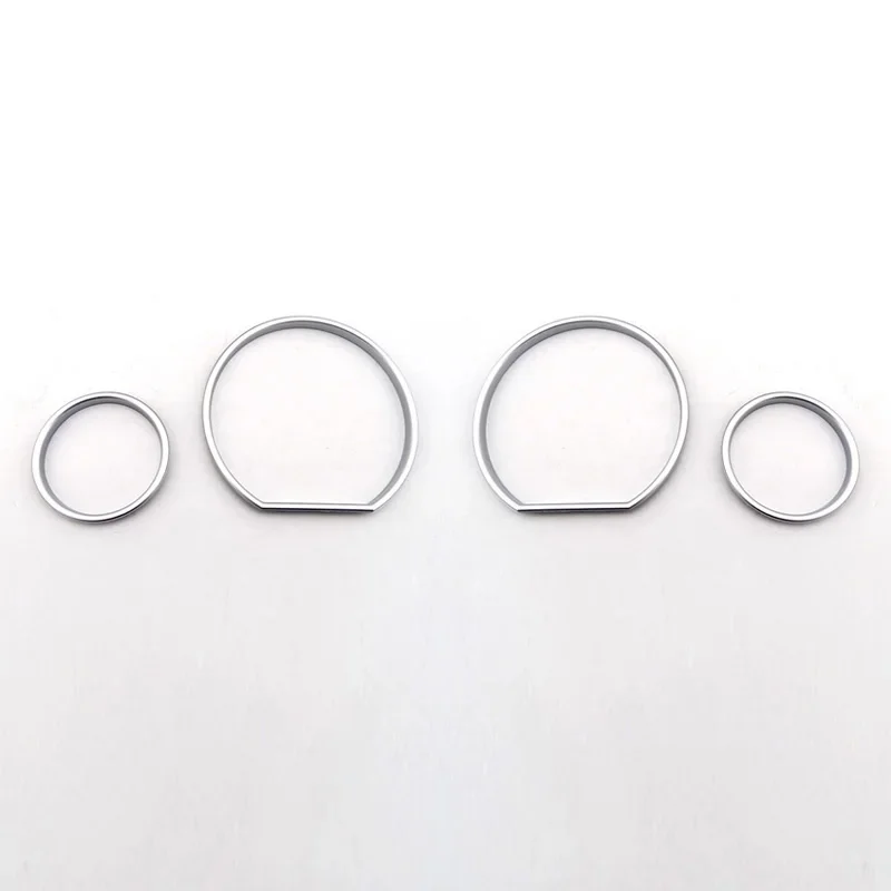 4 шт. декор для измерения скорости матовый хромированный кластер лицевая панель