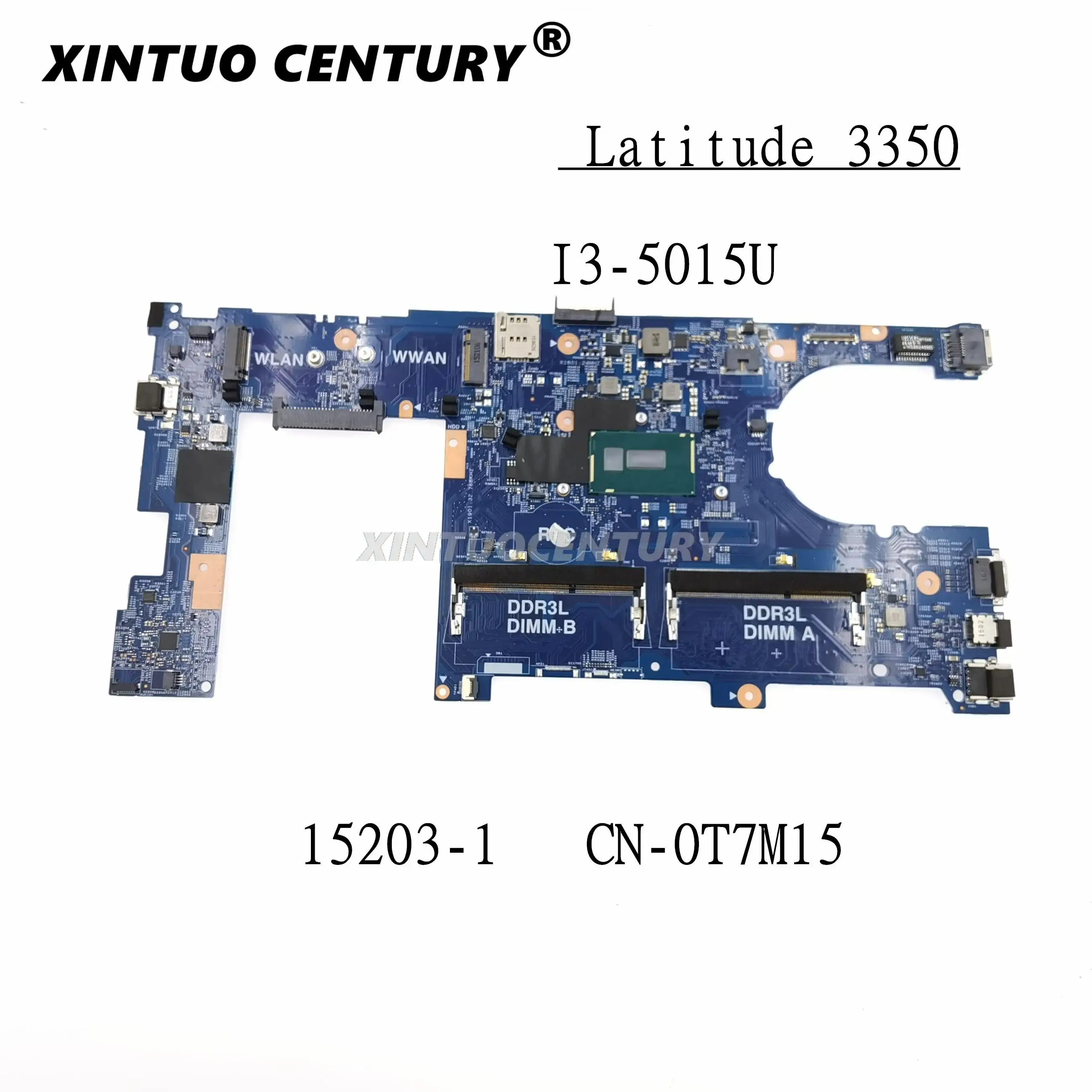 

CN-0T7M15 0T7M15 T7M15 для Dell Latitude 3350 материнская плата I3-5015U 15203-1 Материнская плата для ноутбука ПК 100% протестирована