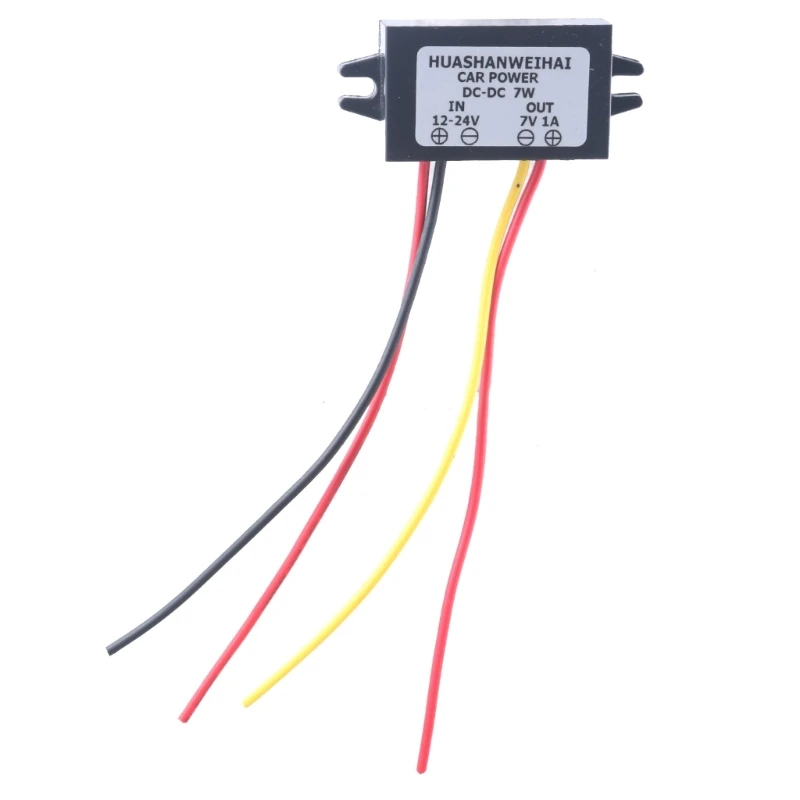 DC12V-24V до 7V преобразователи напряжения регулятор модуль для автомобиля Прямая