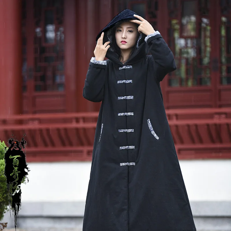 

Ladies New Retro Women Warm Cotton Clothing Coat Coat Jacket Sandwich Cotton Leisure Winter Coat Winter Jacket Women