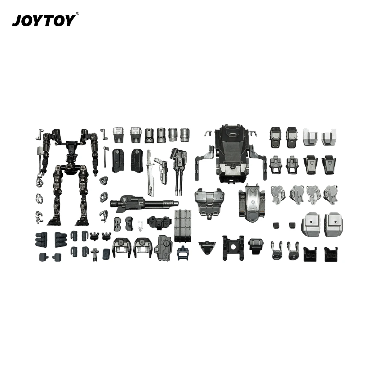 Фото [В НАЛИЧИИ] Фигурка JOYTOY Dark Source 1/25, серия APOC, Тор 02, штурмовой мех ST-8624 и разведчик Steel Ride Corps Scout Mist, 2 шт. №4