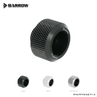 barrow tfykn2 t14 water cooling fittings od14mm hard tube fittingsenhanced anti off rubber ring for od14mm hard tubes