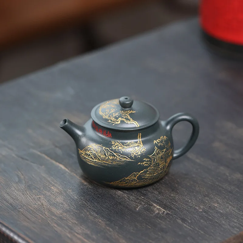 150cc китайский Исин Цзыша фиолетовая глина jiu ling jun1 zi lan min jian jiang ren sui ji zhang