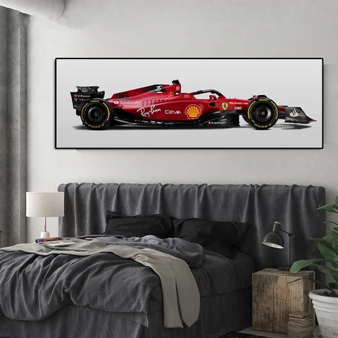 Картина на холсте Super Formula F1-75 Sainz