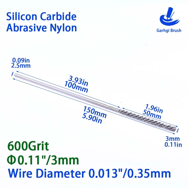 

Щетки для дрели Garhgi Brush нейлоновые абразивные