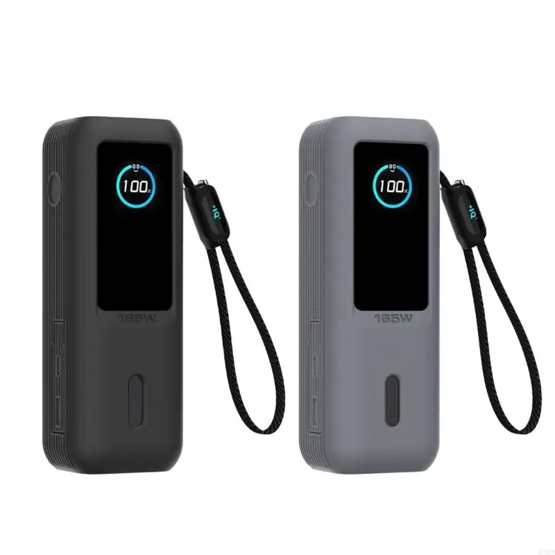 2025 Новый портативный силиконовый ящик для хранения и мешочки банка Power Banks 165 Вт.