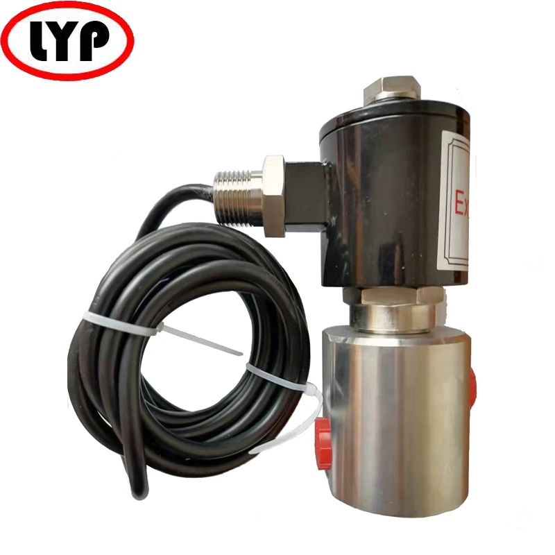 

Normally Closed 2 Way High Pressure Stainless Steel CNG Solenoid Valve With ATEX Certificate