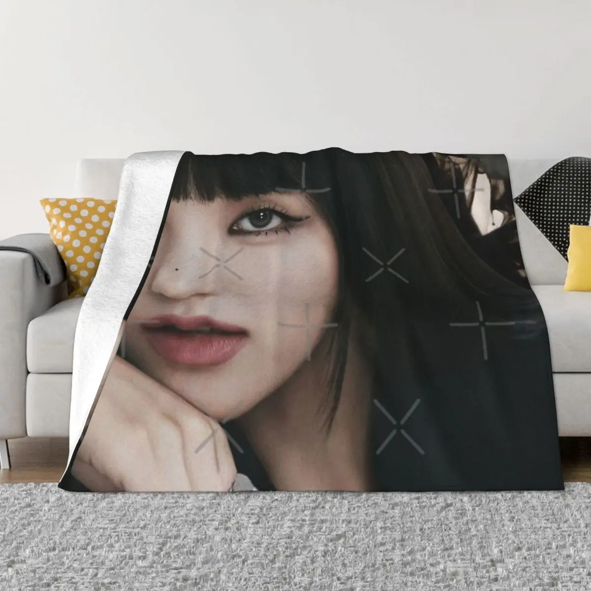 ITZY YEJI чеширское одеяло покрывало на кровать комплект постельного белья