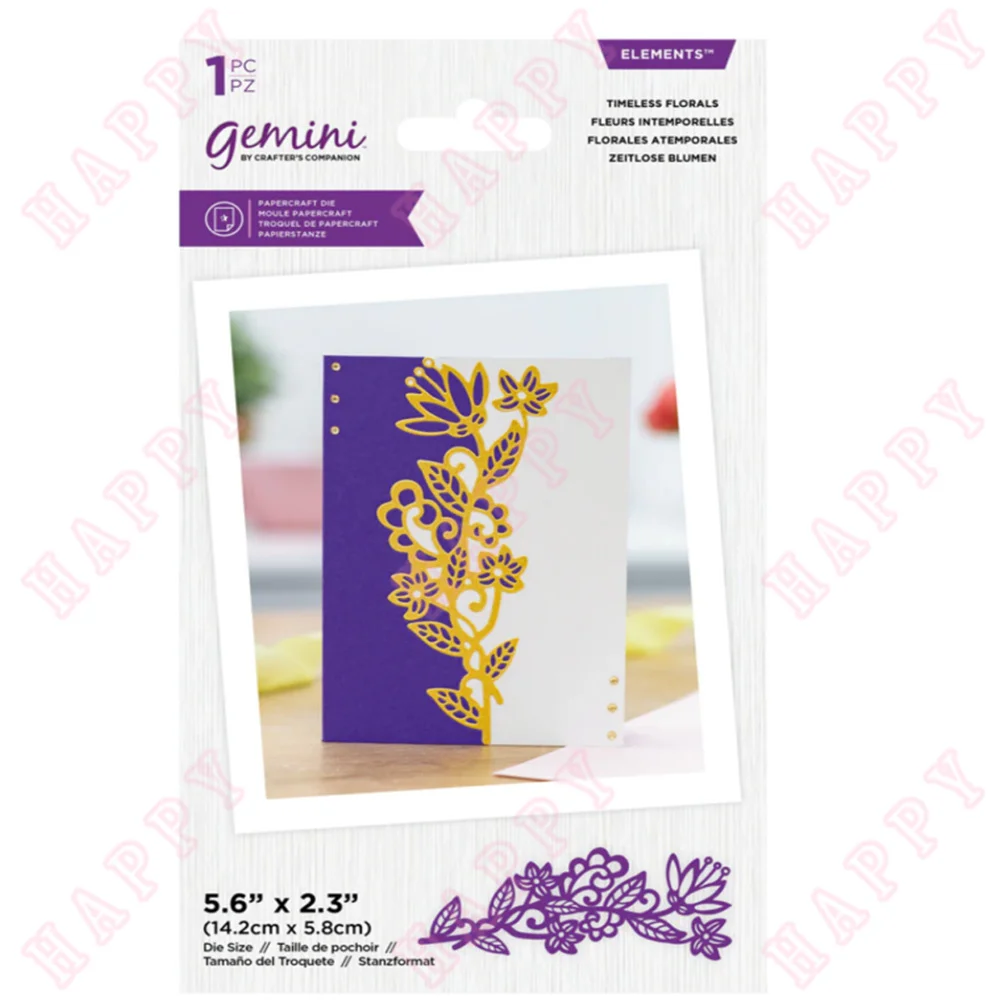 

Arrival New Timeless Florals Metal Cutting Dies Scrapbook Diary Paper Craft Embossing Template Diy Greet Card Handmade for 2022