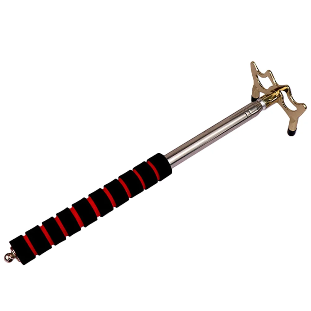 

Billiard Cue Stand Stands Metal Bridge Pool Pole Rest Stainless Steel Table Supplies Telescopic Holders Billiards