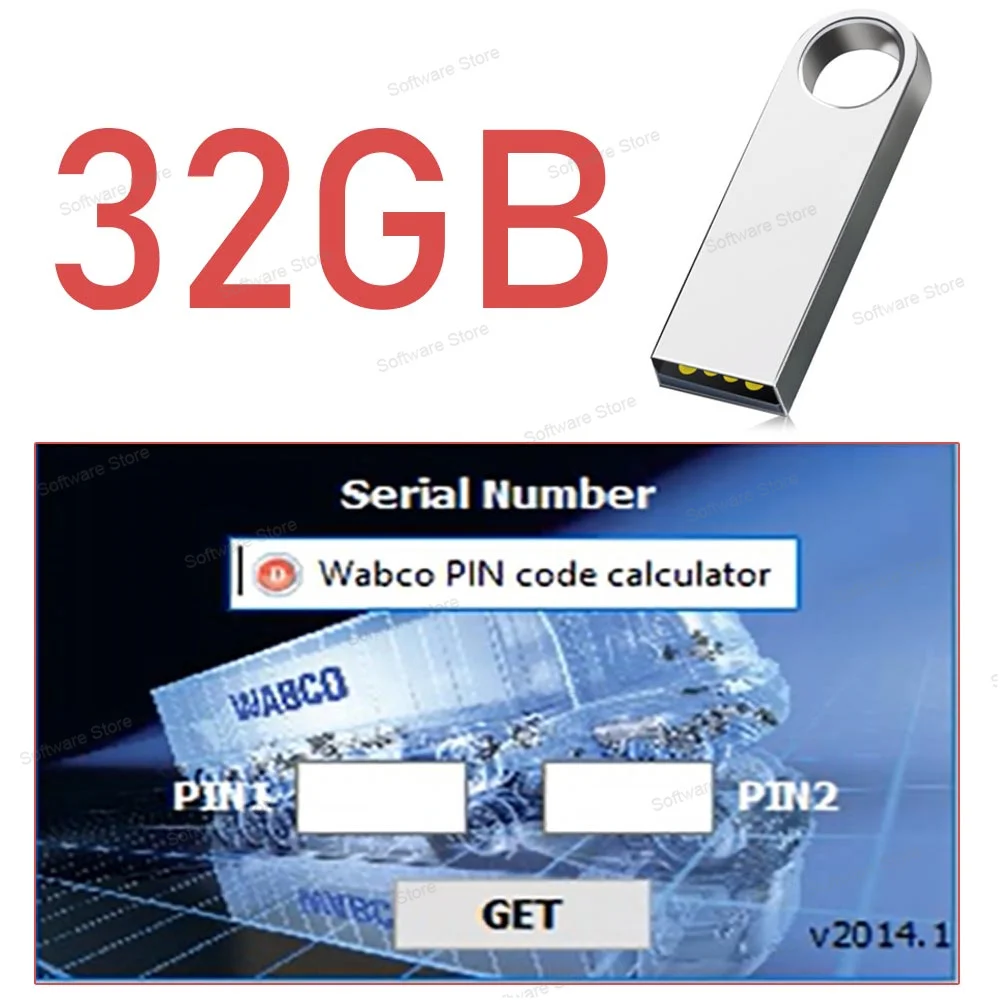 Диагностическое программное обеспечение keygen для прицепа грузовика автобуса Wabco