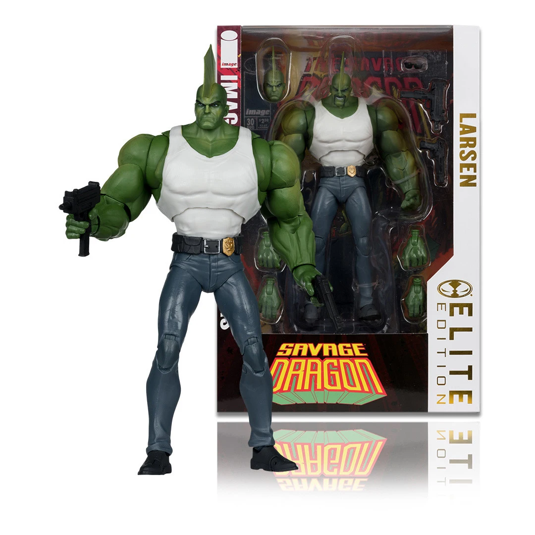 Фигурка McFarlane Toys Elite Edition Savage Dragon, 7 дюймов # Набор для сборки модели дракона (12 фигурок) (art.: 3920d8a359d87) - 3920d8a359d87