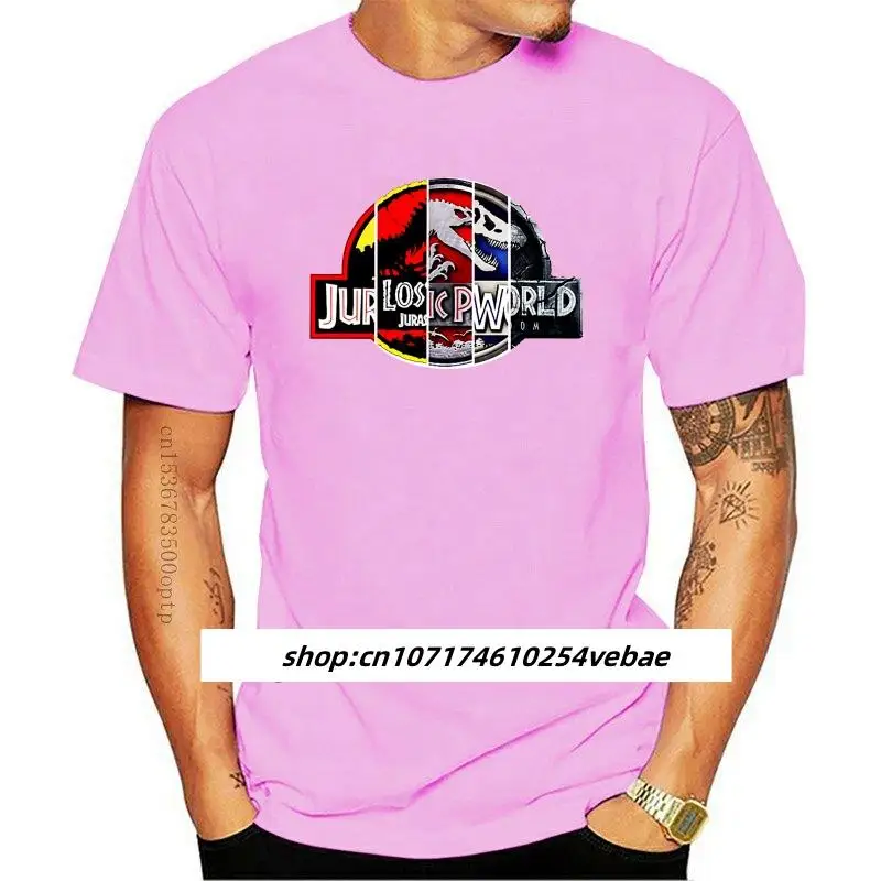 

New Retro Vintage Yesterday once more Jurassic World T-shirt Classic Jurassic 25th Anniversary T shirts men dinosaurs Park Tee s