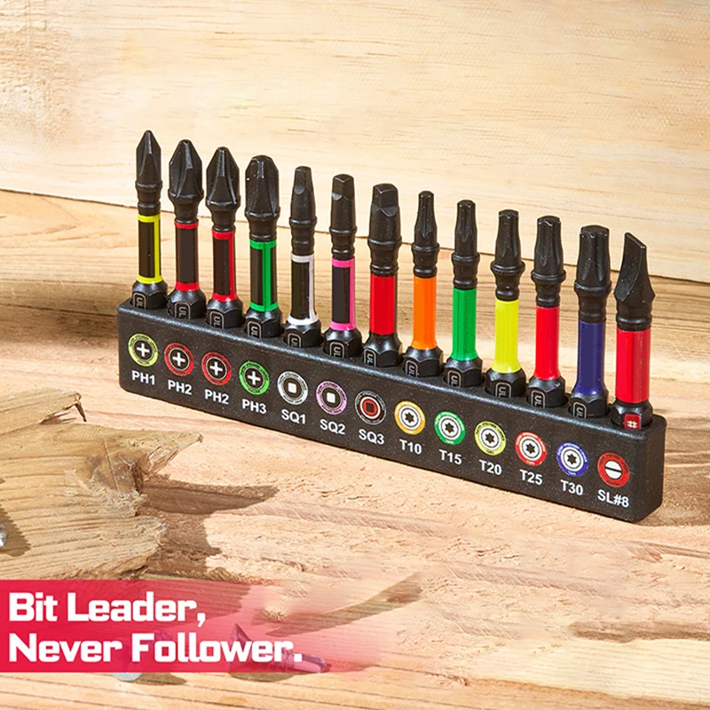 

Набор магнитных сверл из 13 предметов для отверток S2 сталь 2 дюйма