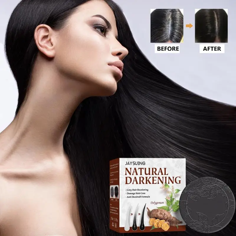 

Hair Growth Shampoo Anti Hairs Loss Darkening Solid Shampoo Bar To Promote Growth Natural Herbal Gentle Cleanser For Damage Hair