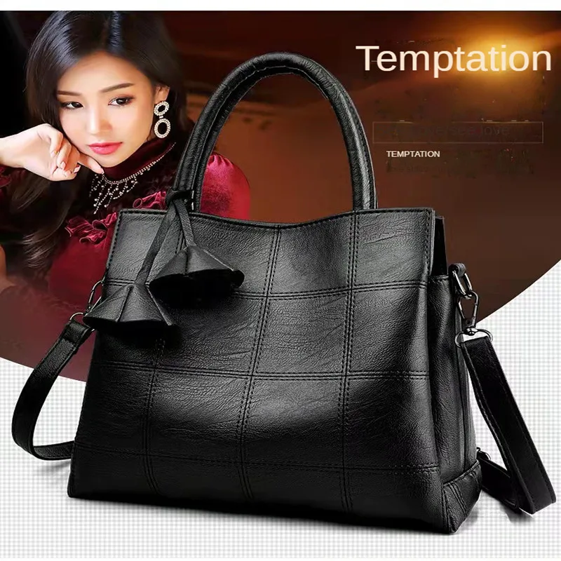 

Женская сумка, новинка 2022, универсальная вместительная сумка через плечо, сумка-мессенджер для мам среднего возраста